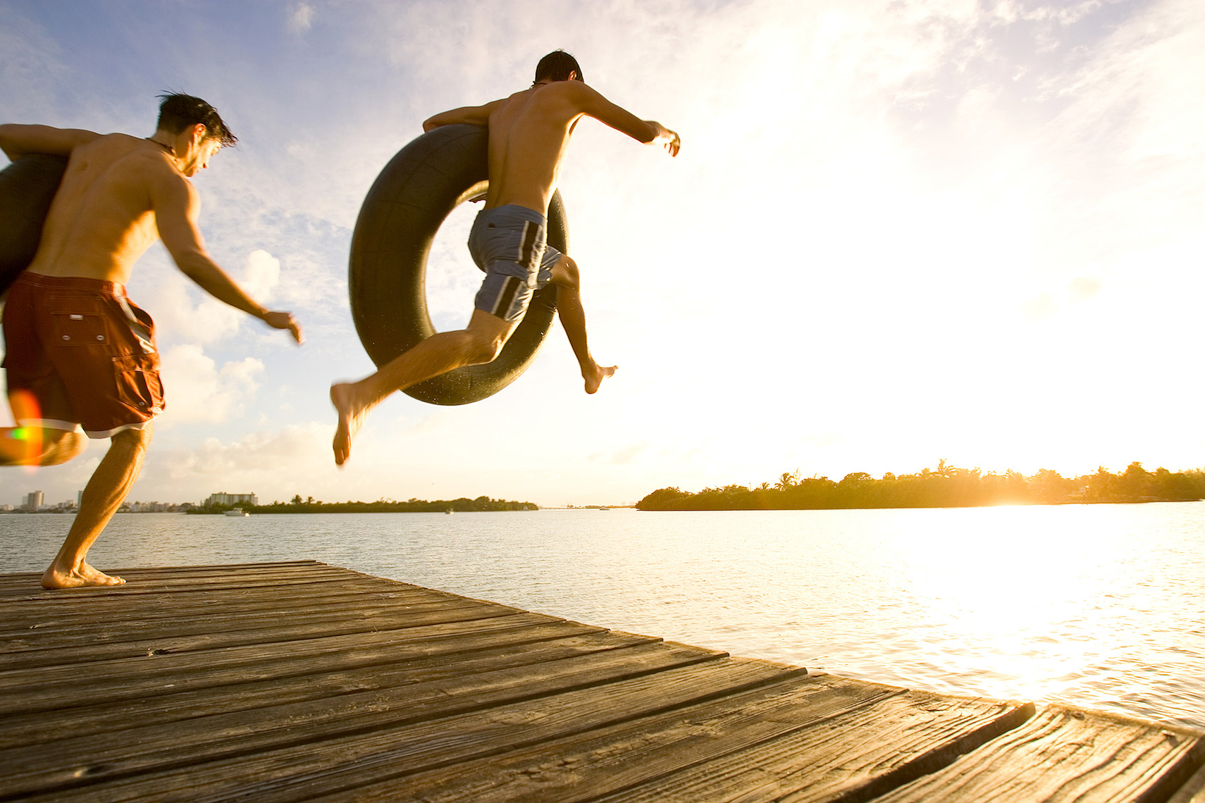 teenagers jumping off dock _shot for Coca_Cola_Robert_Holland.jpg
